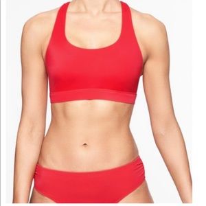 Red Scoop Bikini